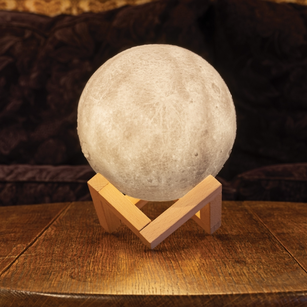 3D Moonbeam Lamp Light Lamp - Tophatter Daily Deals