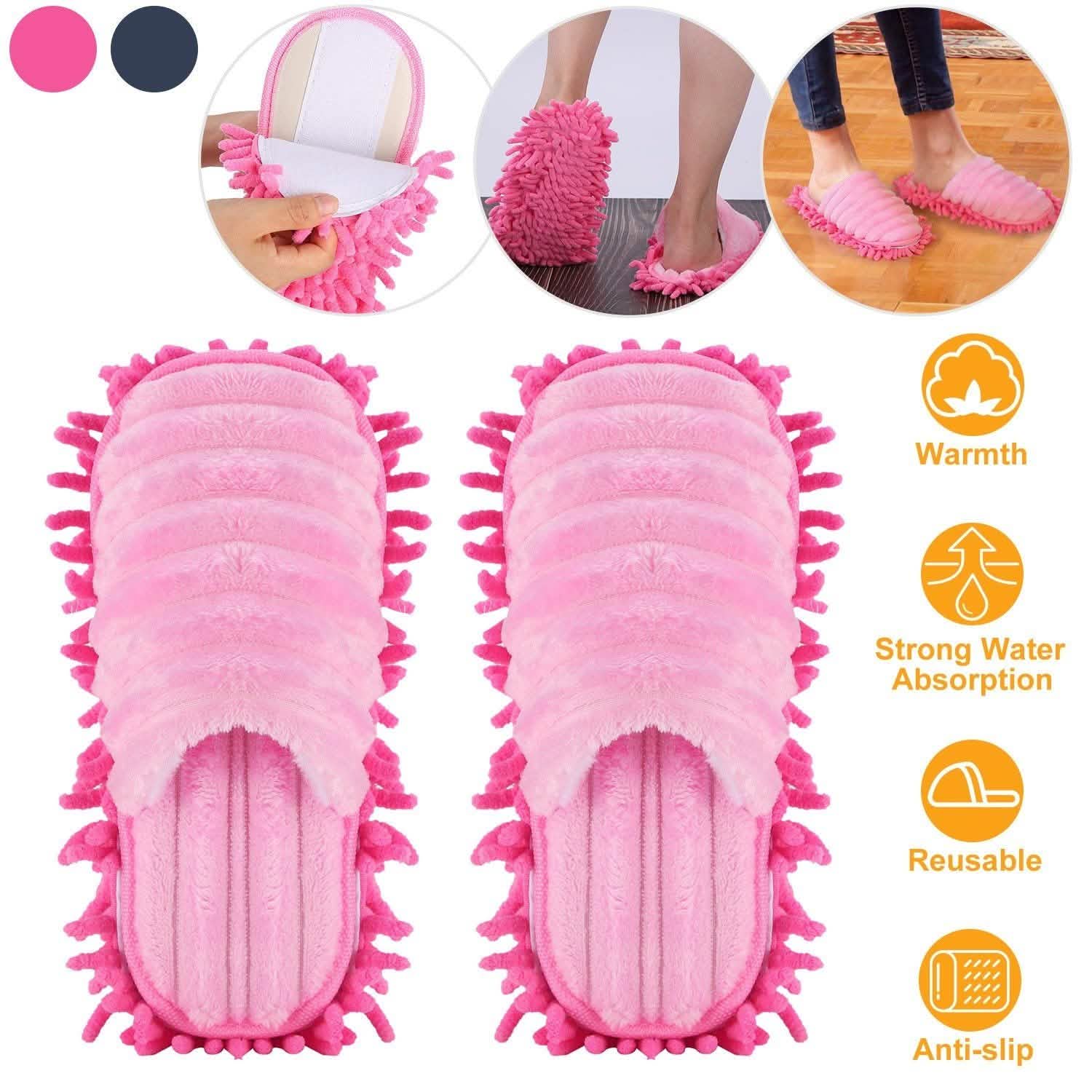 Mop Slippers Unisex Detachable Household Appliances - Tophatter Daily Deals