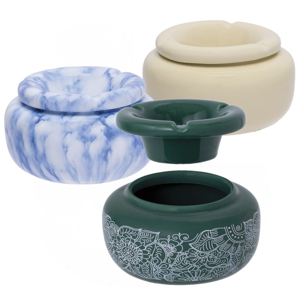 Moroccan Ceramic Ashtray Ashtrays - Tophatter Daily Deals