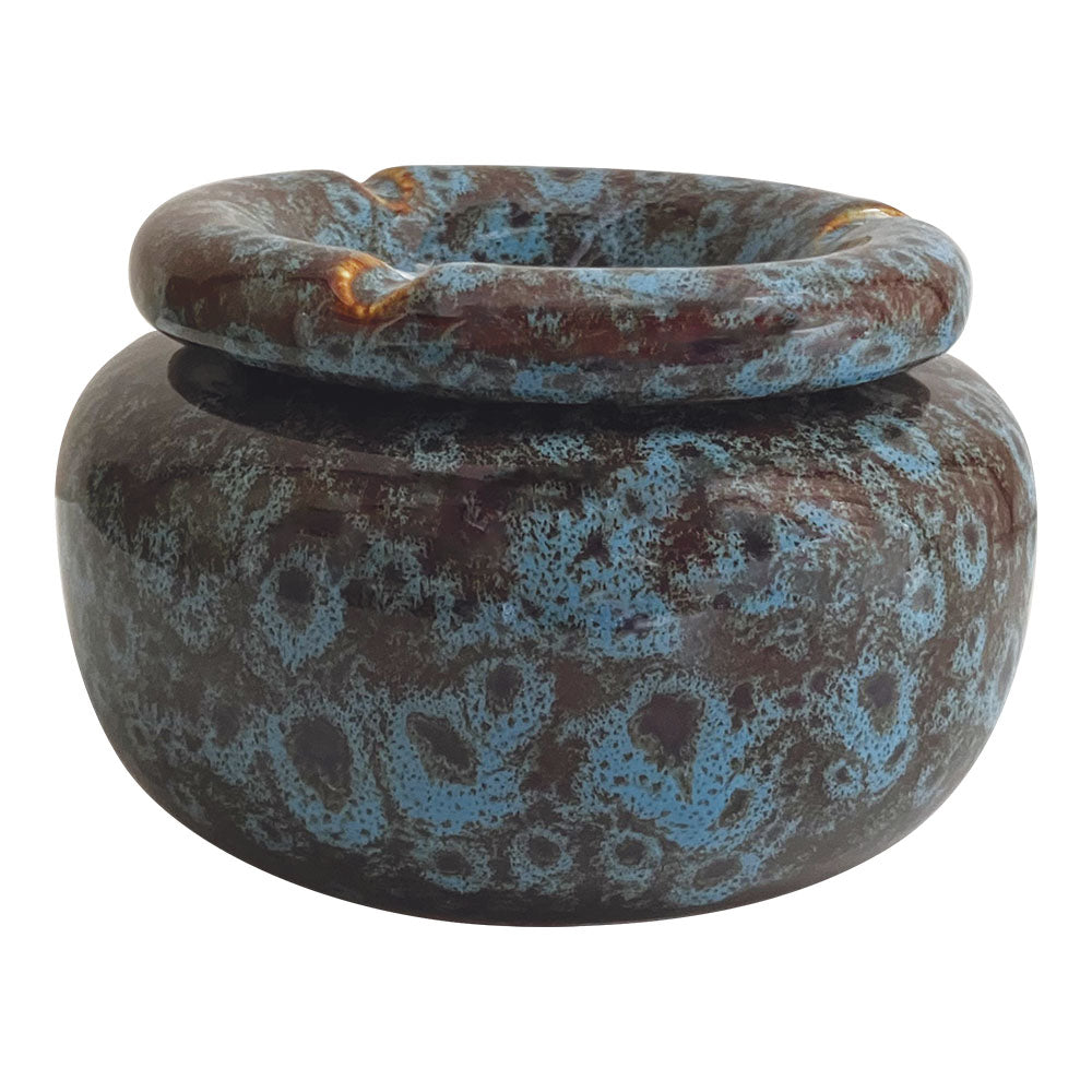 Moroccan Ceramic Ashtray Reactive Blue Ashtrays - Tophatter Daily Deals
