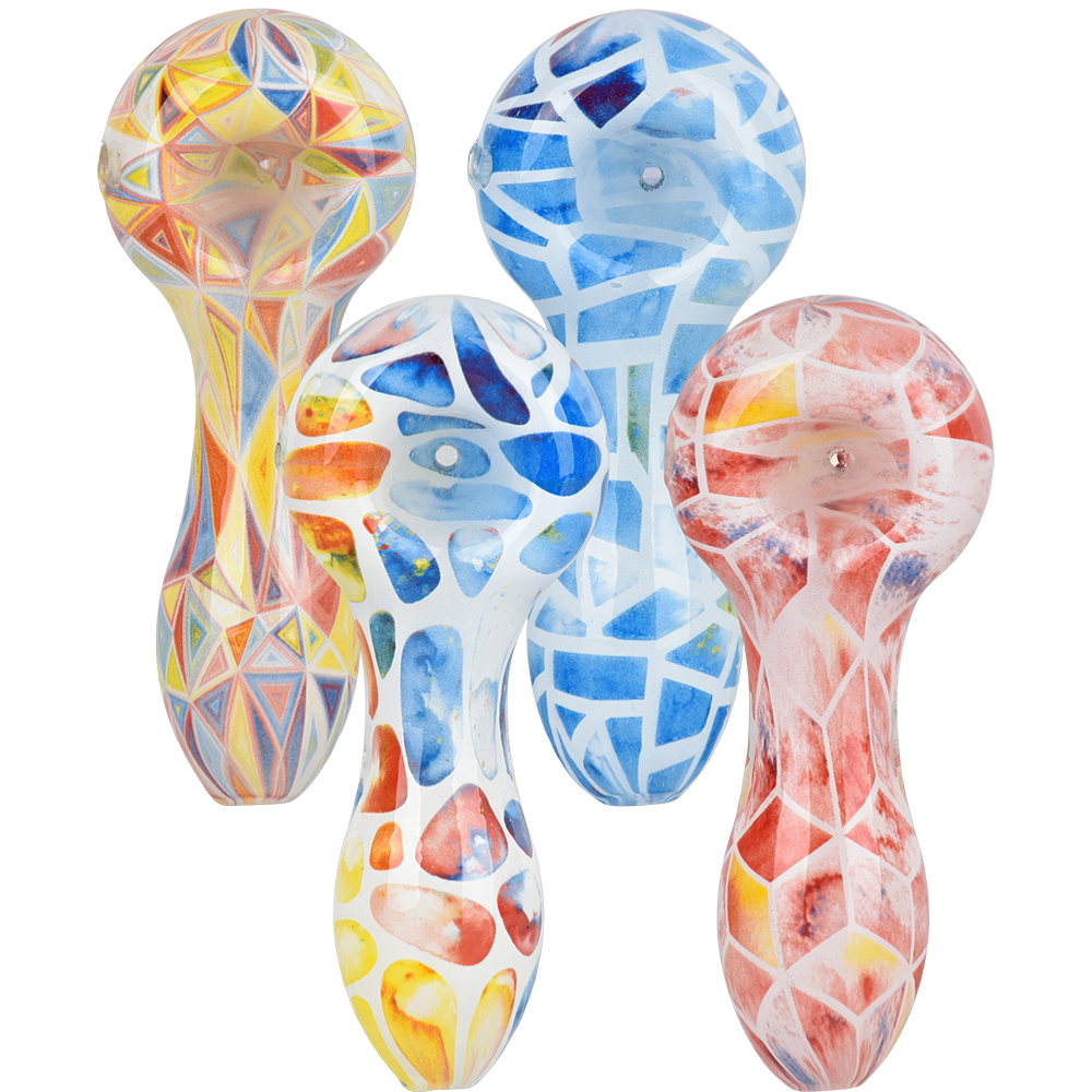 Mosaic Spoon Pipe Spoon Pipes - Tophatter Daily Deals