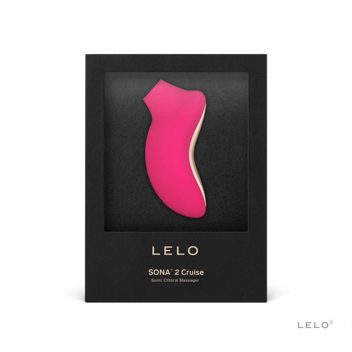 Lelo Sona Cruise 2 Cerise Clitoral Vibrator > Sex Toys For Ladies > Air Pulsation - Tophatter Daily Deals
