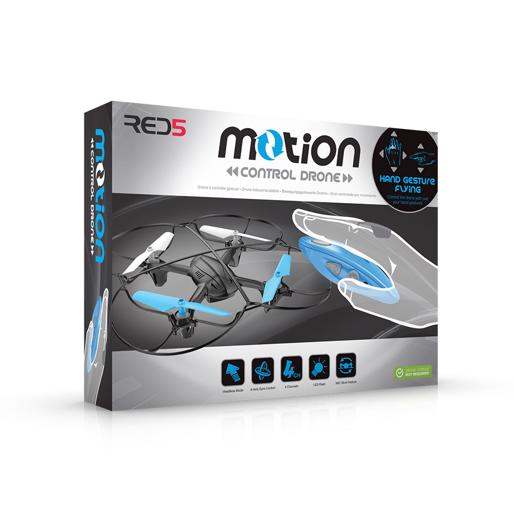 Motion Control Quadcopter Drone - Tophatter Daily Deals