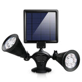 Motion Sensor Spotlights 2000lm Security Lights with Dual Head 360 Degree Rotatable Outdoor Lighting - Tophatter Daily Deals