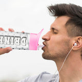Motivational Leak Proof 32 Oz Water Bottles With Removable Straw Outdoor Recreation - Tophatter Daily Deals