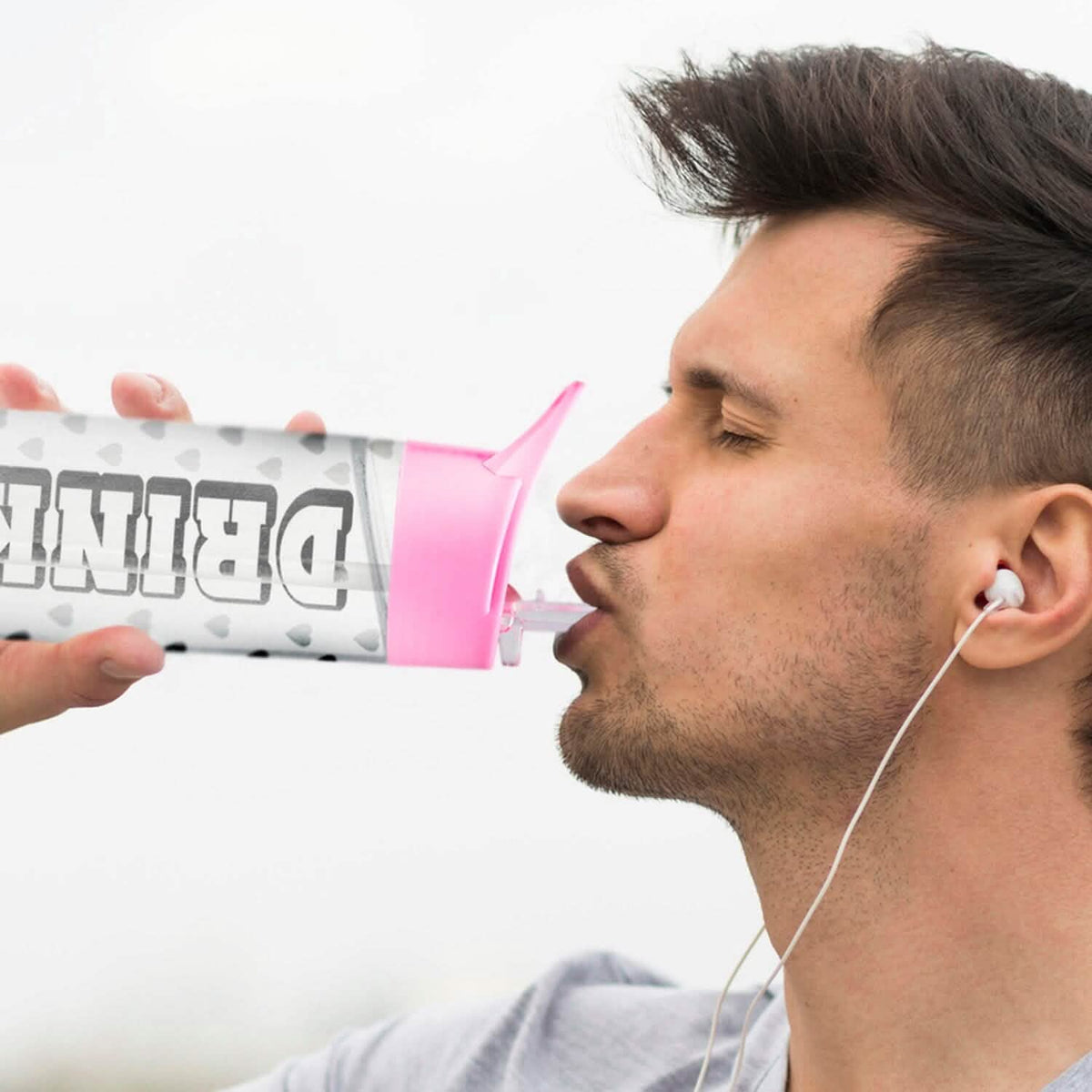Motivational Leak Proof 32 Oz Water Bottles With Removable Straw Outdoor Recreation - Tophatter Daily Deals