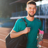 Motivational Leak Proof 32 Oz Water Bottles With Removable Straw Outdoor Recreation - Tophatter Daily Deals