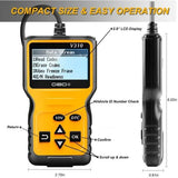 MOTOPOWER MP69033 OBD2 Scanner Universal Car Engine Fault Code Reader Automotive - Tophatter Daily Deals