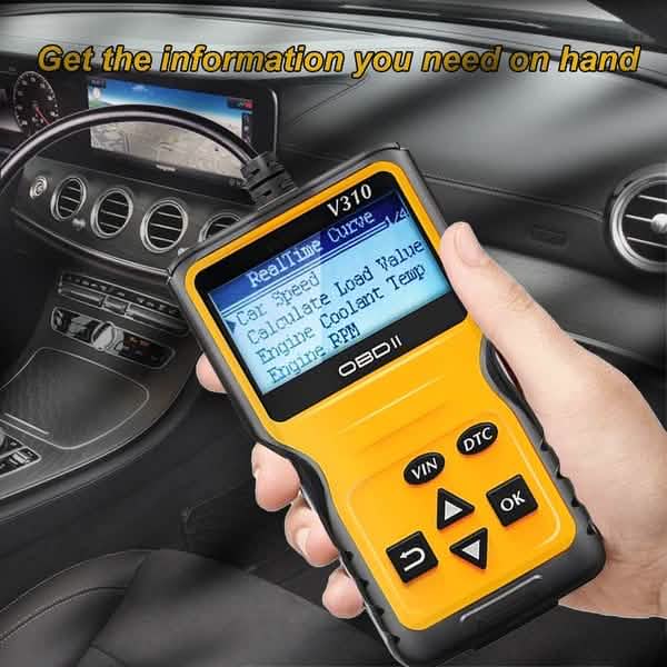 MOTOPOWER MP69033 OBD2 Scanner Universal Car Engine Fault Code Reader Automotive - Tophatter Daily Deals