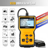 MOTOPOWER MP69033 OBD2 Scanner Universal Car Engine Fault Code Reader Automotive - Tophatter Daily Deals