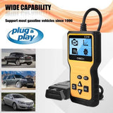MOTOPOWER MP69033 OBD2 Scanner Universal Car Engine Fault Code Reader Automotive - Tophatter Daily Deals