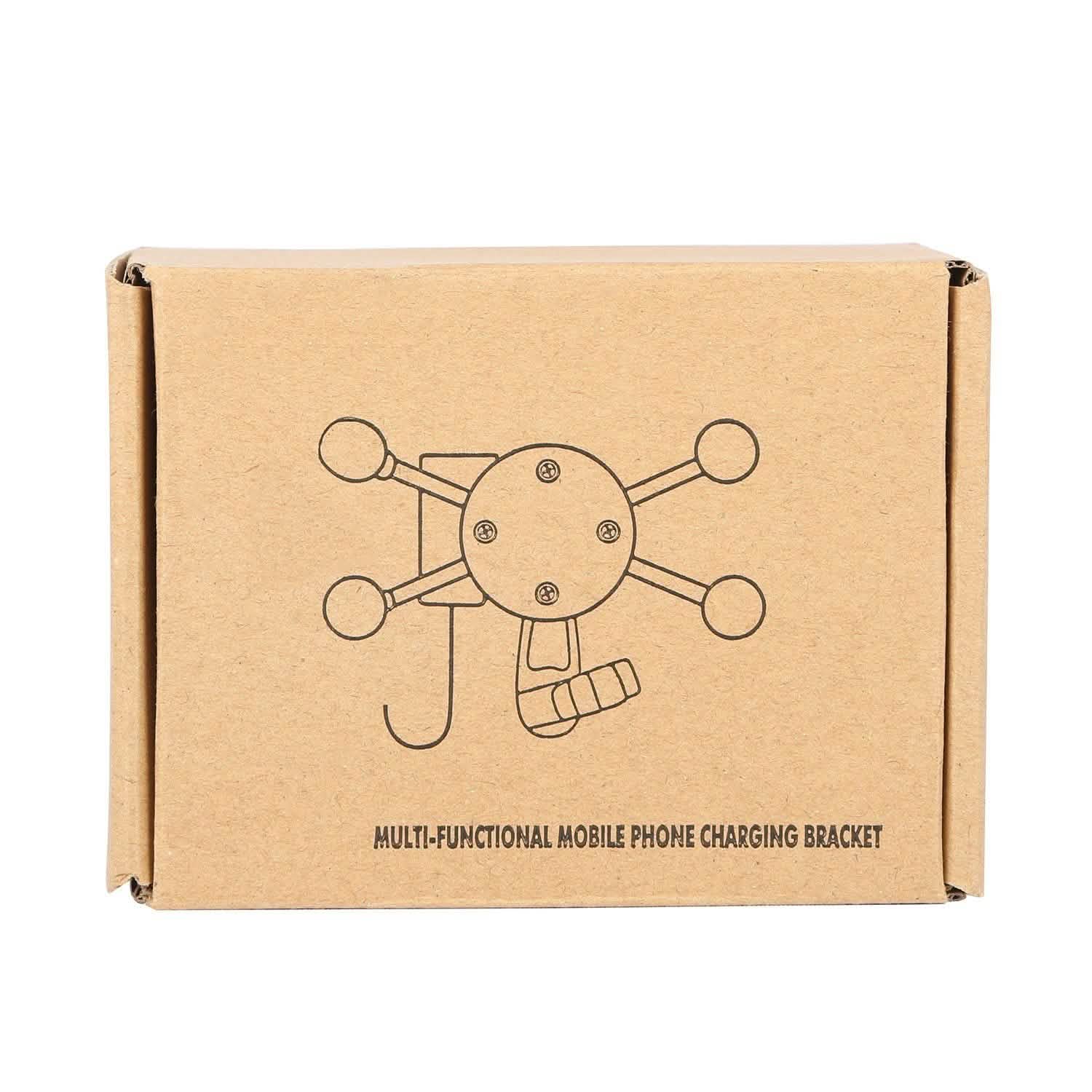 Motorcycle Handlebar Mount Holder with USB Charger Outdoor Recreation - Tophatter Daily Deals