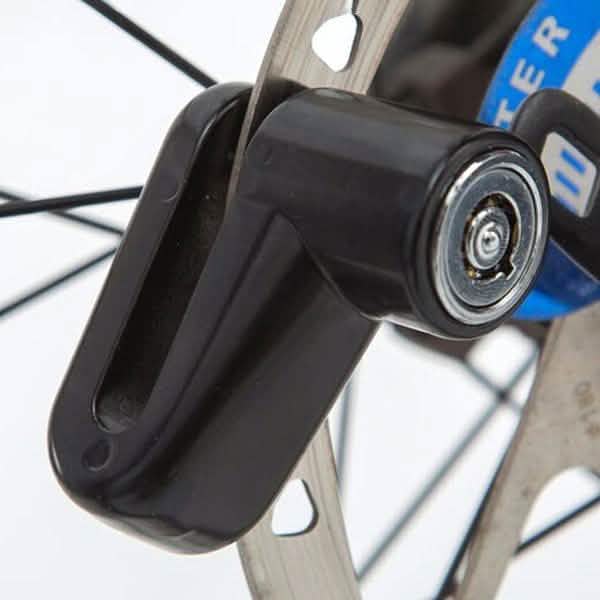 Motorcycle Security Anti-Theft Lock Black Automotive - Tophatter Daily Deals