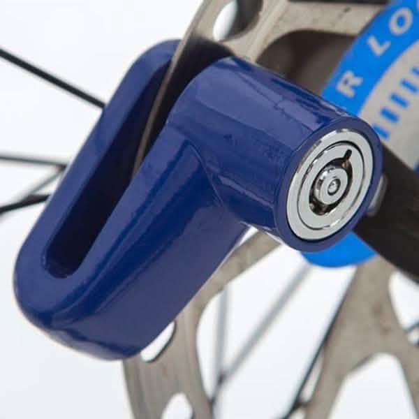 Motorcycle Security Anti-Theft Lock Blue Automotive - Tophatter Daily Deals