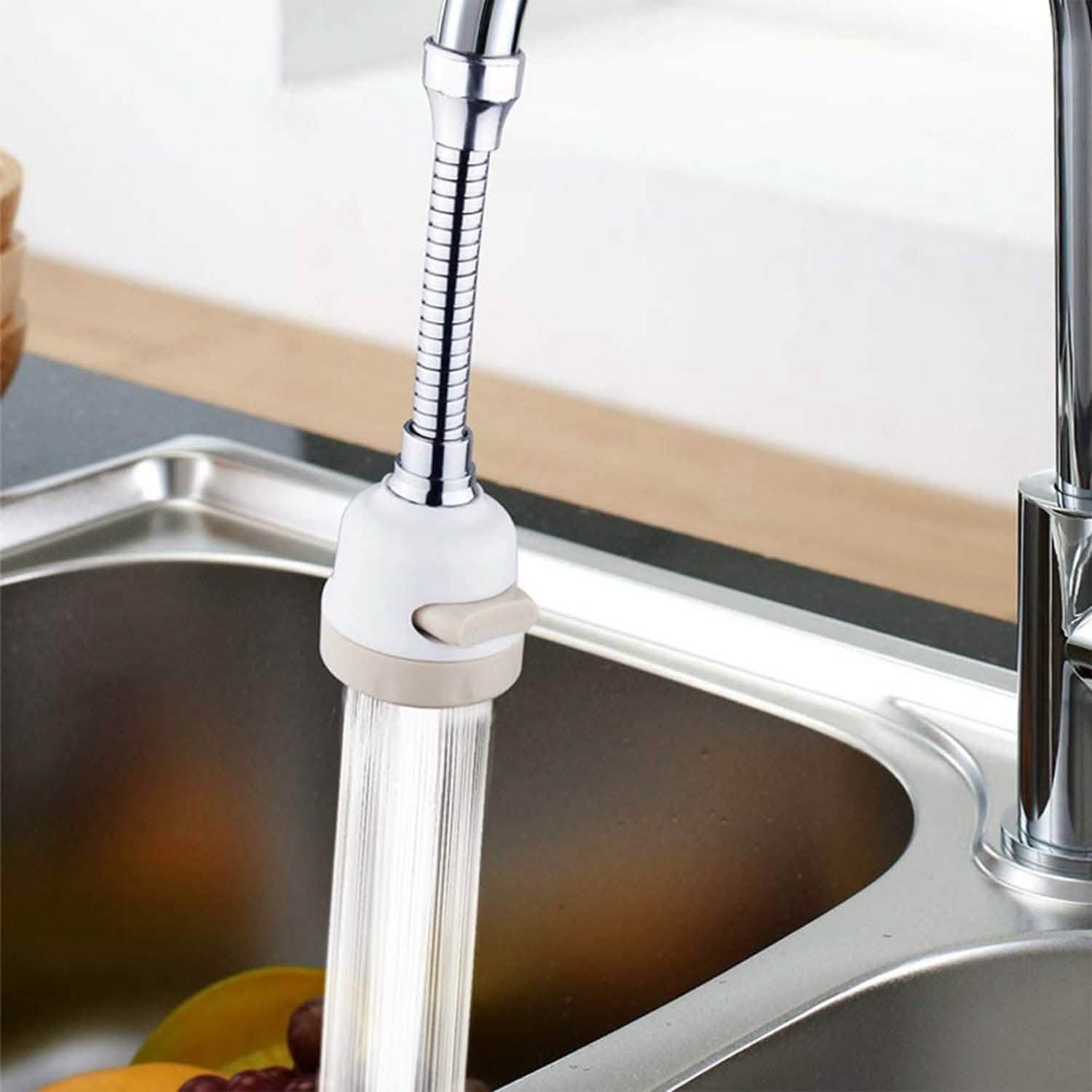 Movable Kitchen Tap Head 360° Rotatable Swivel Kitchen Tools & Gadgets - Tophatter Daily Deals
