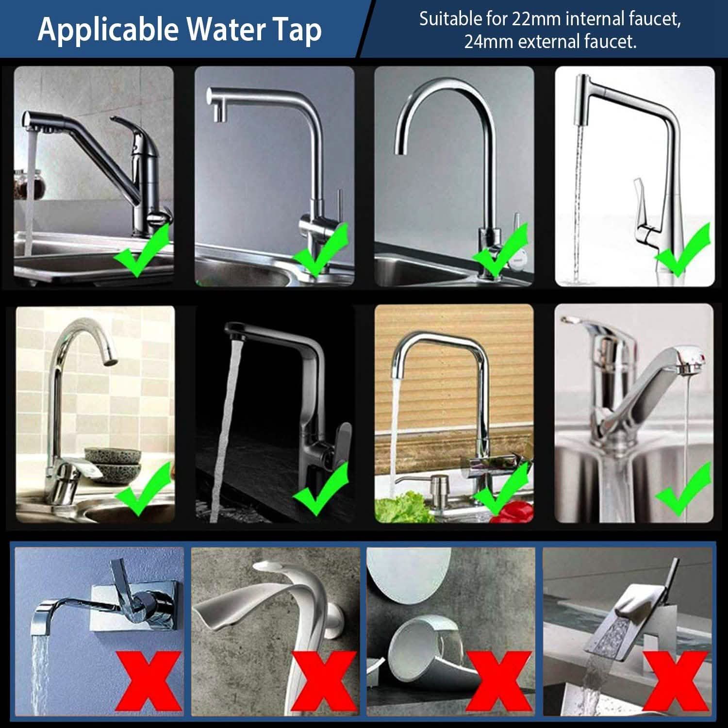 Movable Kitchen Tap Head 360° Rotatable Swivel Kitchen Tools & Gadgets - Tophatter Daily Deals