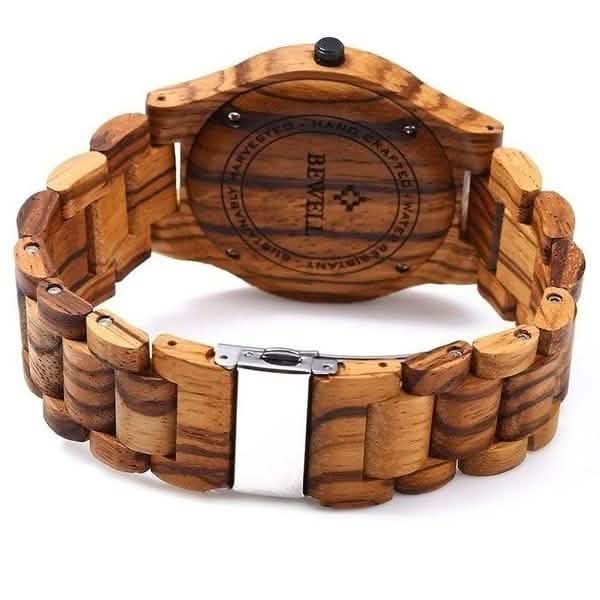 Movement Wrist Wood Watch Watches - Tophatter Daily Deals