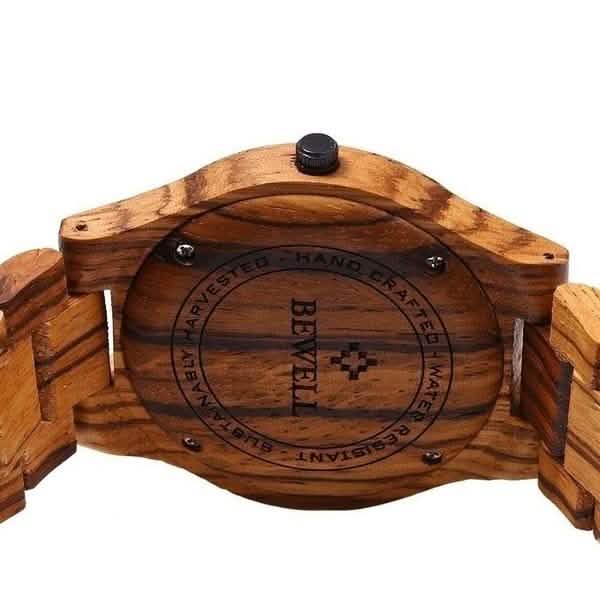 Movement Wrist Wood Watch Watches - Tophatter Daily Deals
