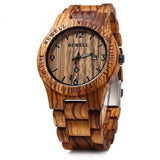Movement Wrist Wood Watch Watches - Tophatter Daily Deals