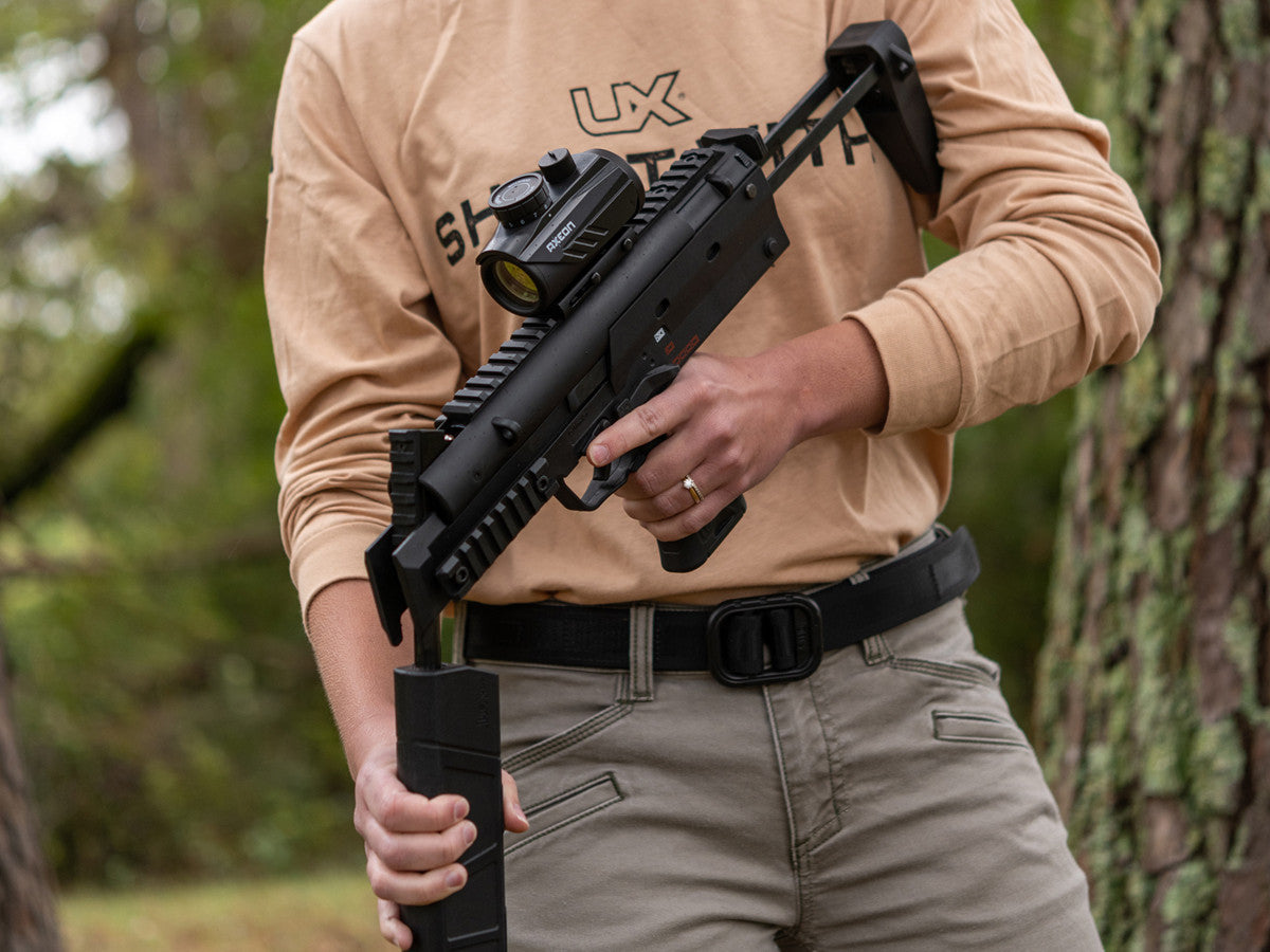 H&K MP7 Break Barrel Pellet Gun .177 - Tophatter Daily Deals