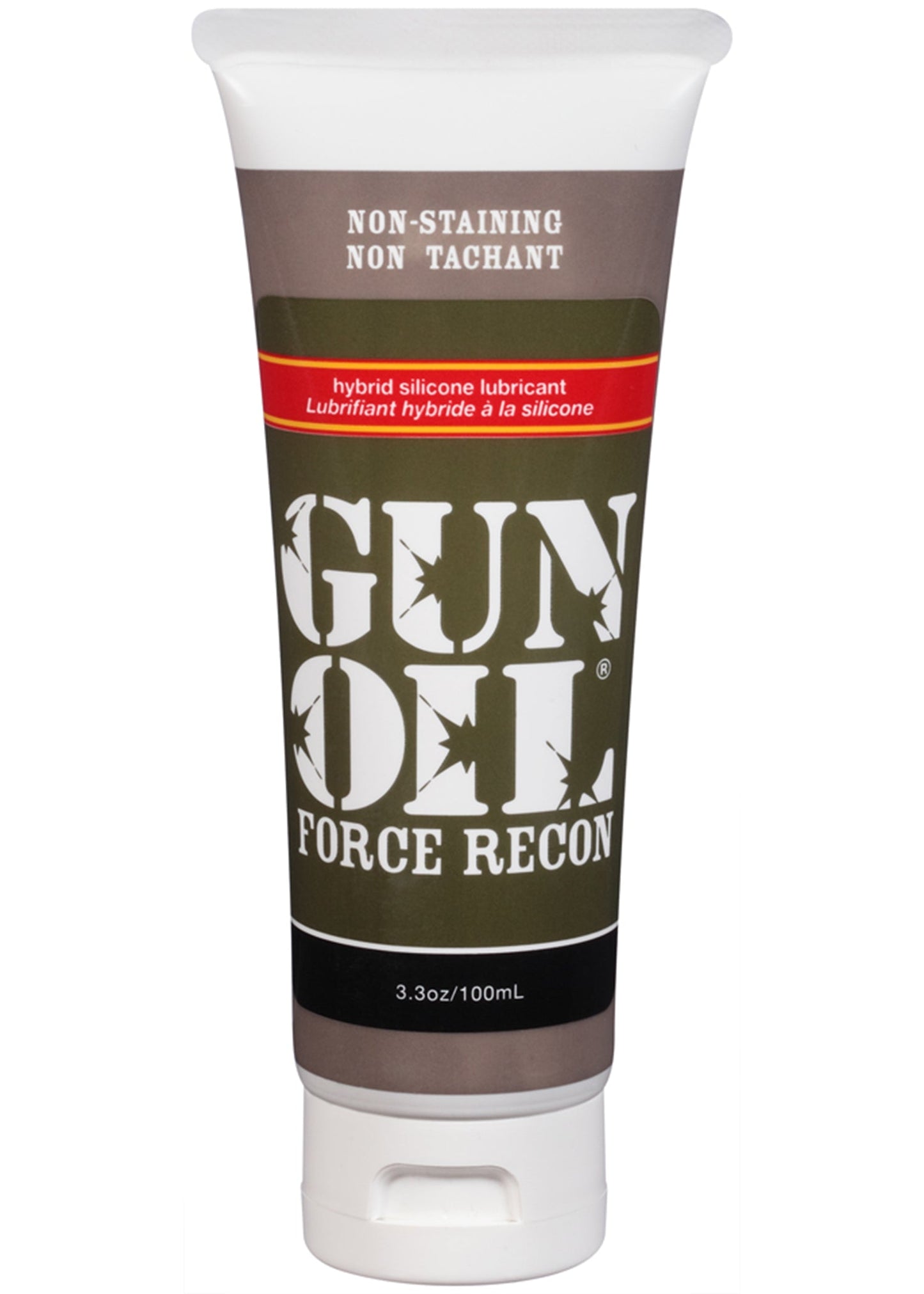 Force Recon 3.3oz/100ml Tube Hybrid Silicone Gel > Lube > Hybrid - Tophatter Daily Deals
