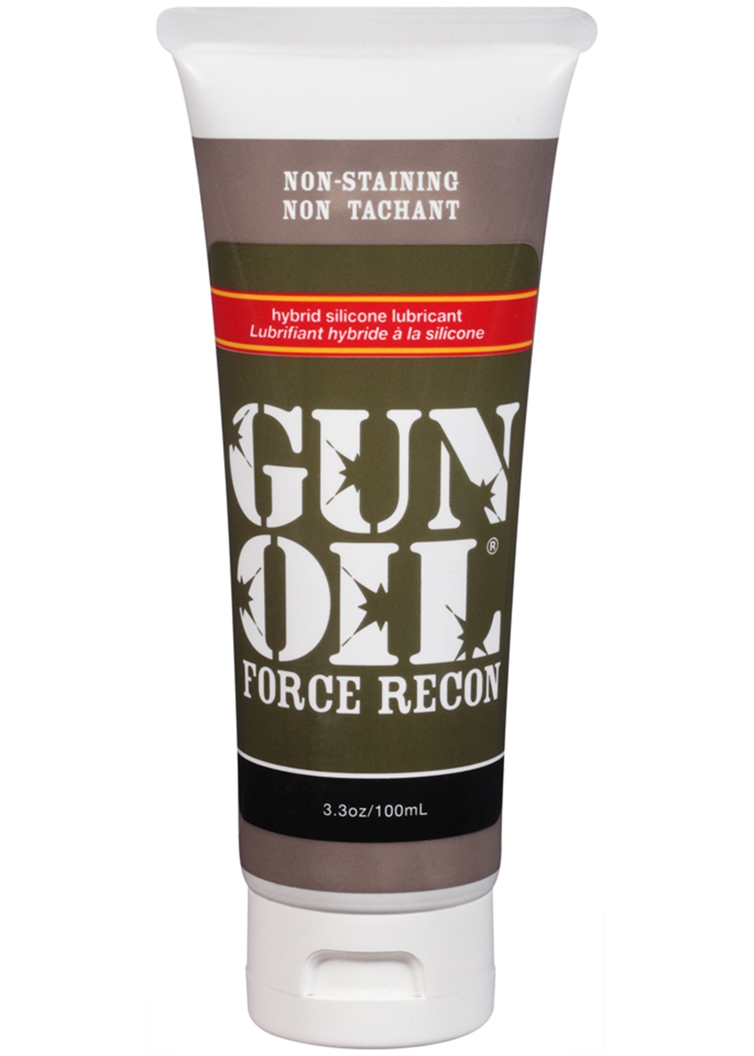 Force Recon 3.3oz/100ml Tube Hybrid Silicone Gel > Lube > Hybrid - Tophatter Daily Deals
