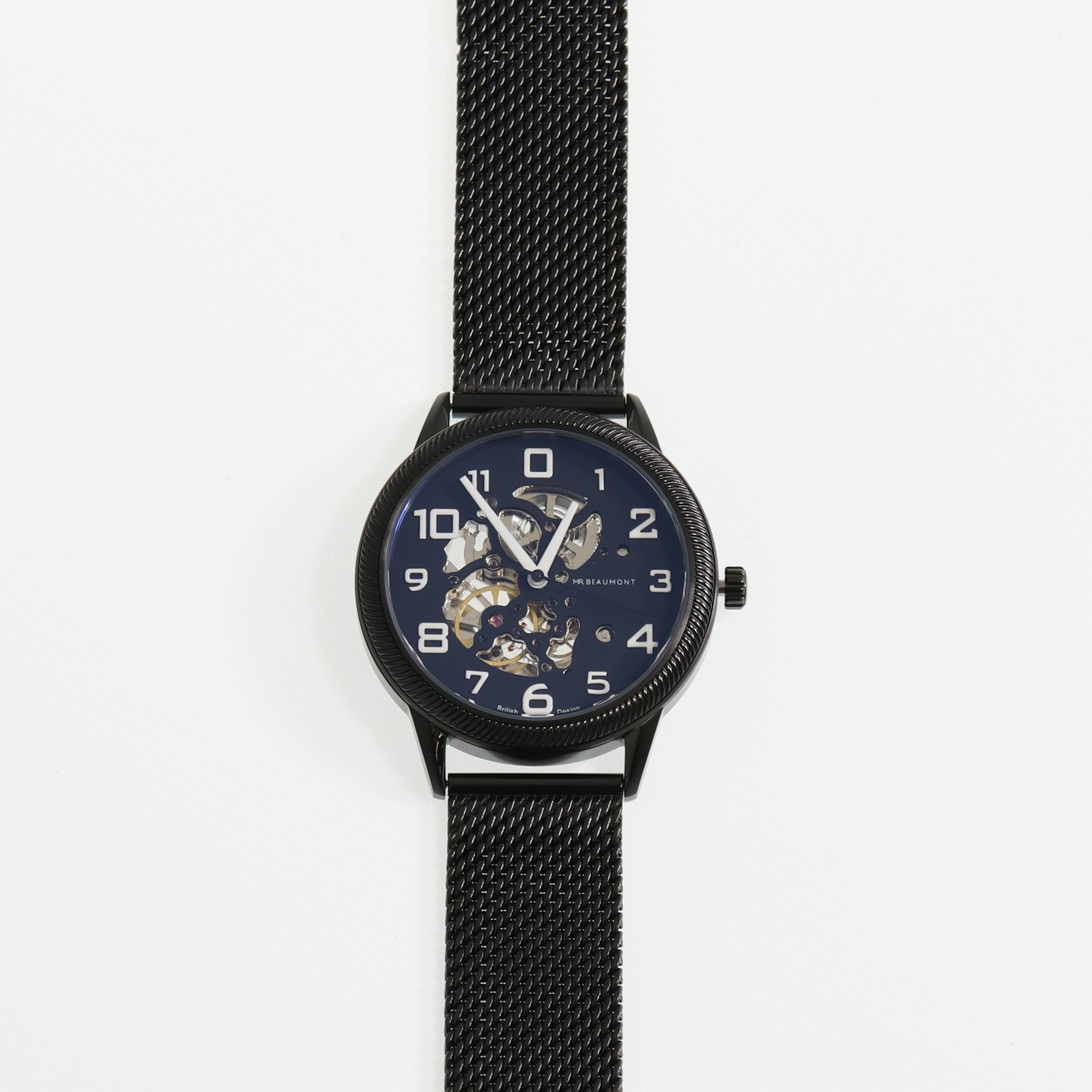 Mr Beaumont Mens Watch - Automatic Skeleton MB1804.2 Watch - Tophatter Daily Deals