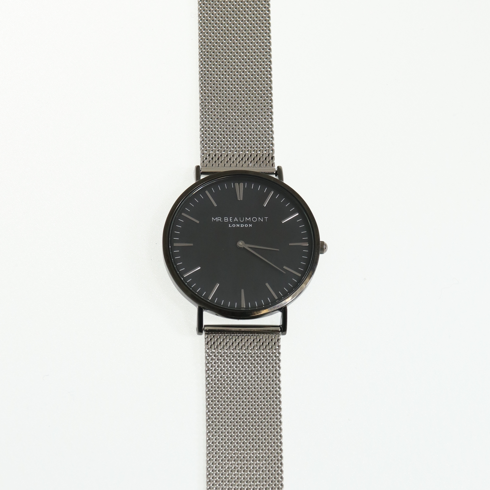 Mr Beaumont Mens Watch – Silver Mesh MB1802.1 Watch - Tophatter Daily Deals