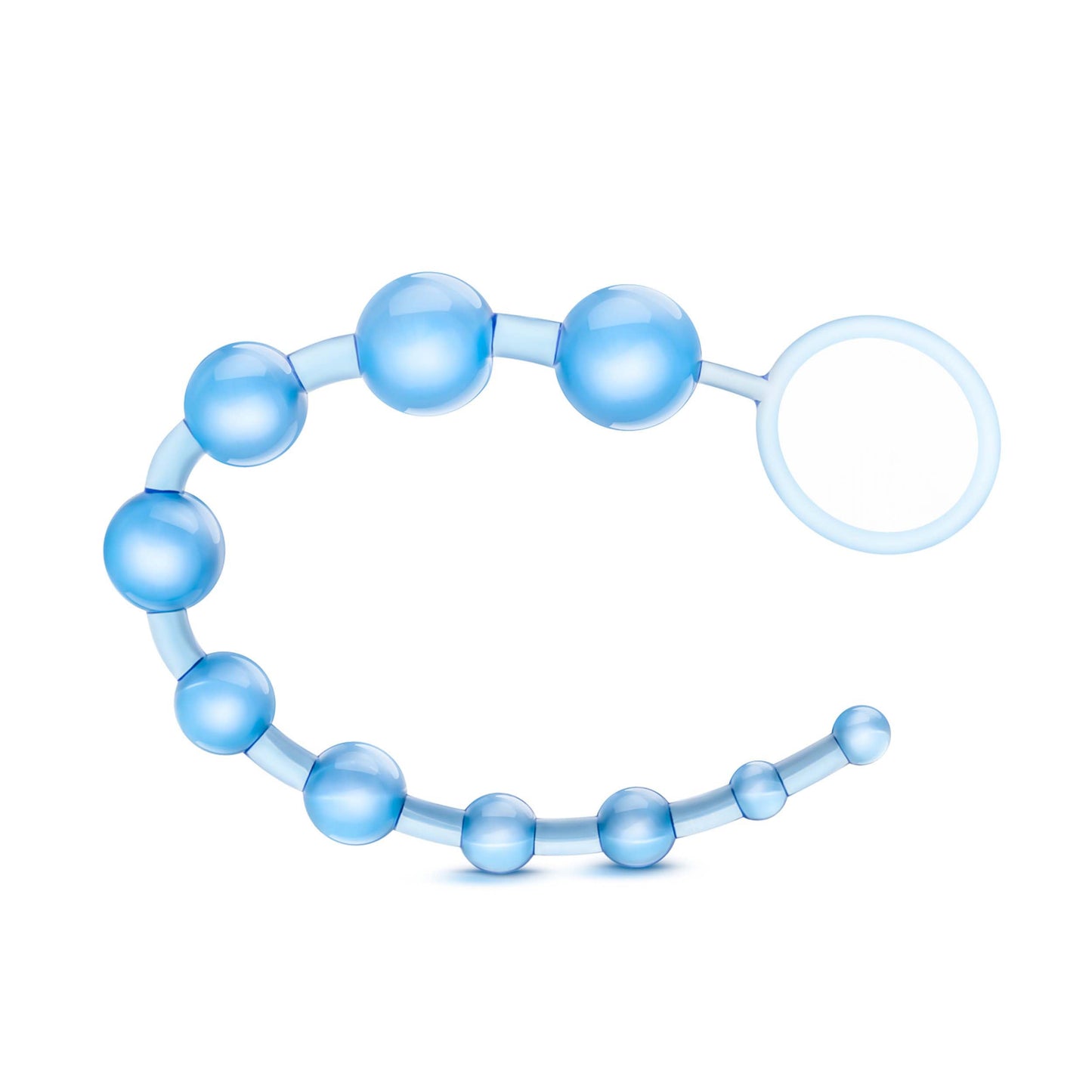 B Yours Basic Beads Blue 10 Gradual Beads > Anal Range > Anal Beads - Tophatter Daily Deals
