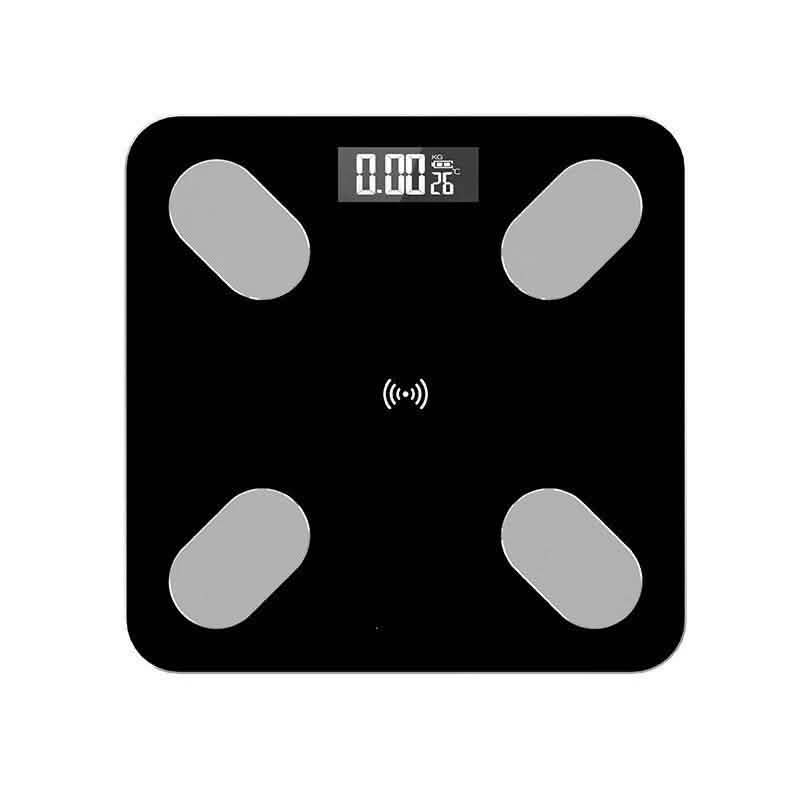 Mrosaa Digital Smart APP Electronic Weight Scale Black Fitness & Exercise - Tophatter Daily Deals