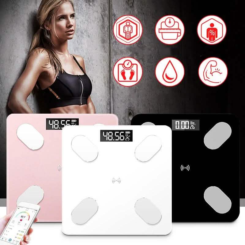 Mrosaa Digital Smart APP Electronic Weight Scale Fitness & Exercise - Tophatter Daily Deals
