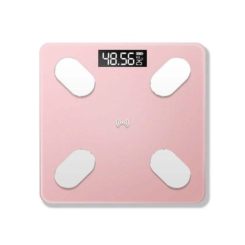 Mrosaa Digital Smart APP Electronic Weight Scale Pink Fitness & Exercise - Tophatter Daily Deals