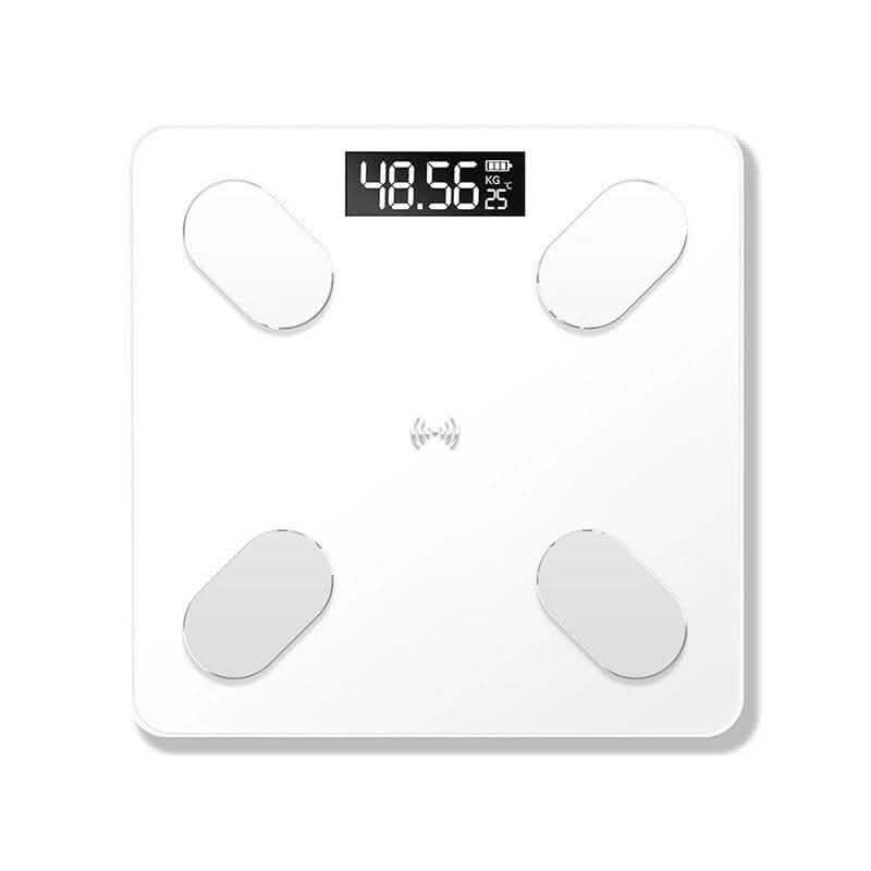 Mrosaa Digital Smart APP Electronic Weight Scale White Fitness & Exercise - Tophatter Daily Deals