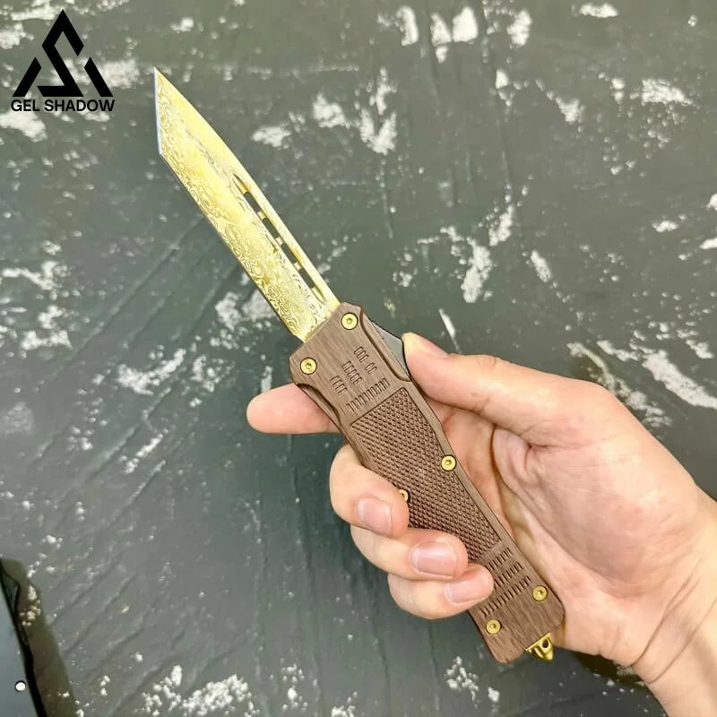 MT OT* Pocket KNIFE-GS11 Gold Pocket Knives - Tophatter Daily Deals