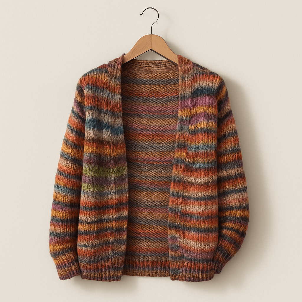 Soft Women's Knit Cardigan - Relaxed Open Front Warm Casual - Tophatter Daily Deals