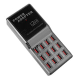 Multi 12 Port USB Charging Station Hub Mobile Accessories - Tophatter Daily Deals