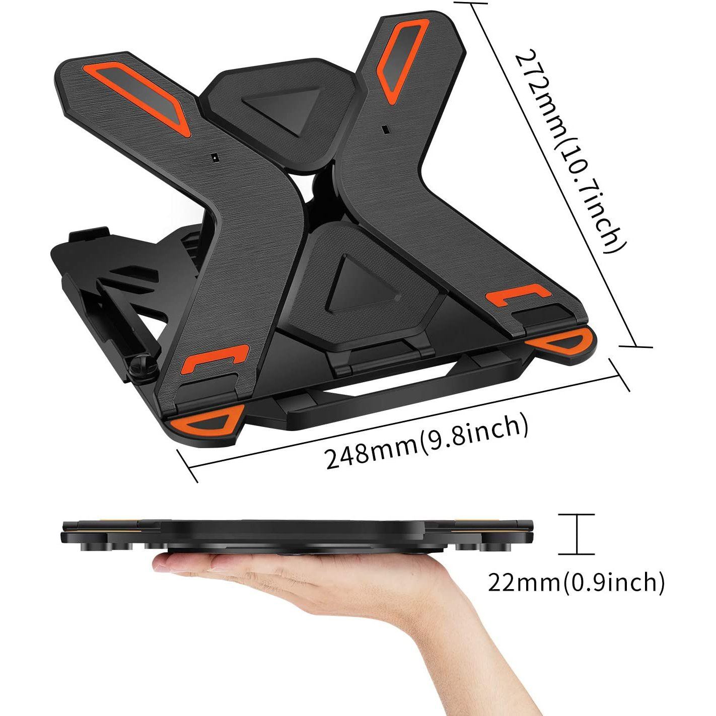 Multi-Angle Phone Laptop Stand Laptop Stand - Tophatter Daily Deals