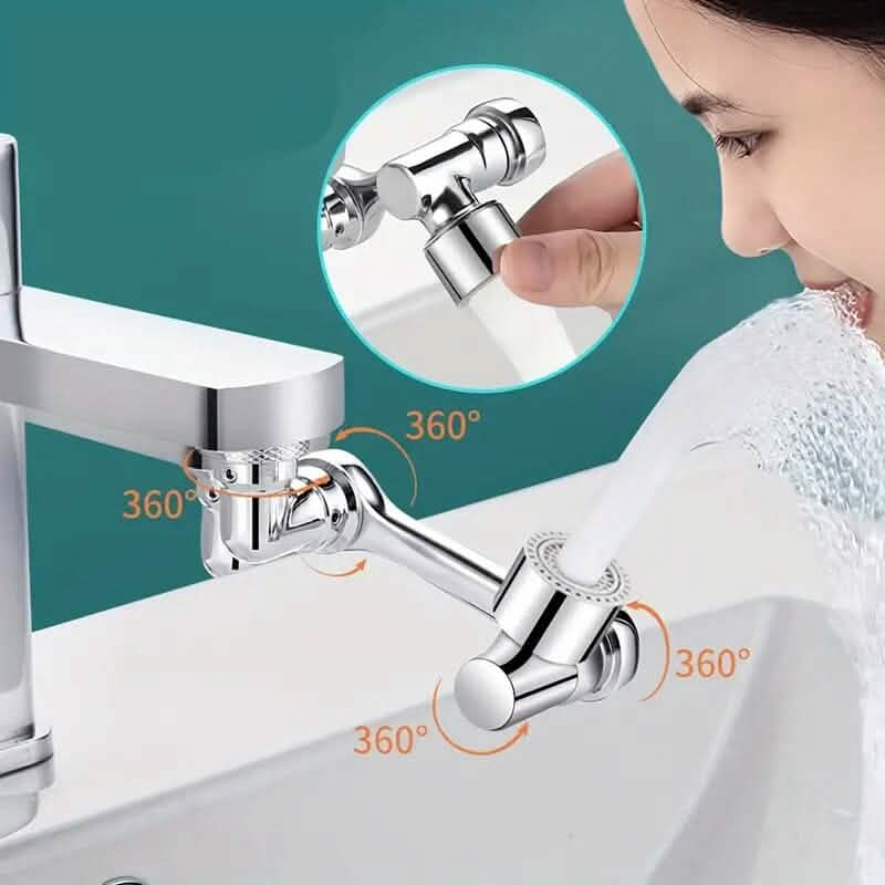 Multi Functional Large Angle Rotating Bathroom Sink Bath - Tophatter Daily Deals