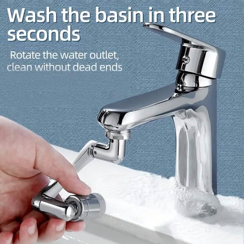 Multi Functional Large Angle Rotating Bathroom Sink Bath - Tophatter Daily Deals