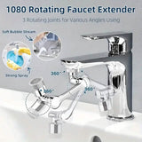 Multi Functional Large Angle Rotating Bathroom Sink Bath - Tophatter Daily Deals