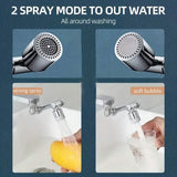 Multi Functional Large Angle Rotating Bathroom Sink Bath - Tophatter Daily Deals