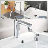 Multi Functional Large Angle Rotating Bathroom Sink Bath - Tophatter Daily Deals