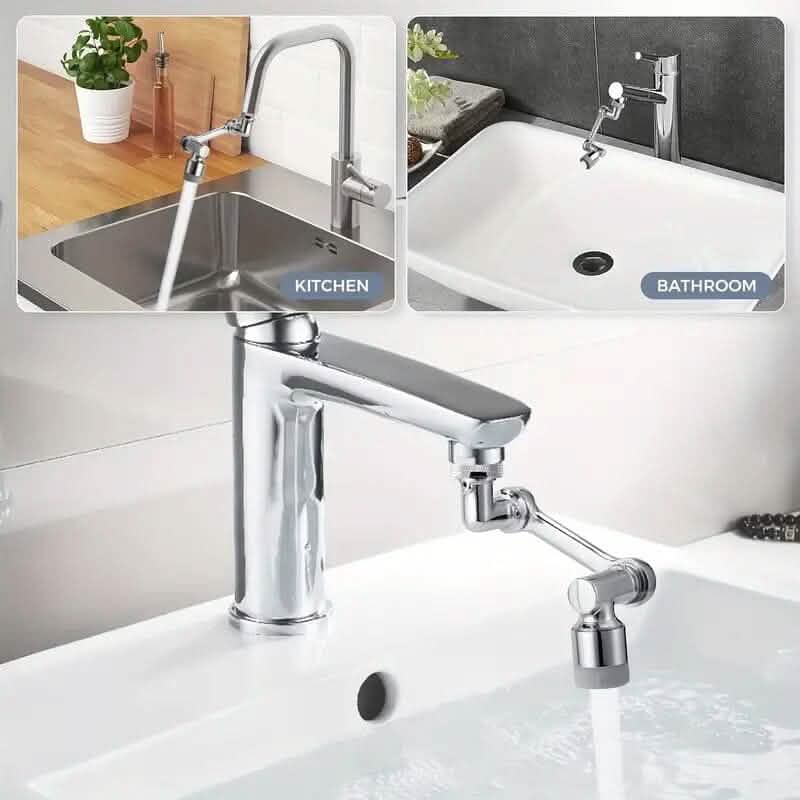 Multi Functional Large Angle Rotating Bathroom Sink Bath - Tophatter Daily Deals