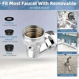 Multi Functional Large Angle Rotating Bathroom Sink Bath - Tophatter Daily Deals