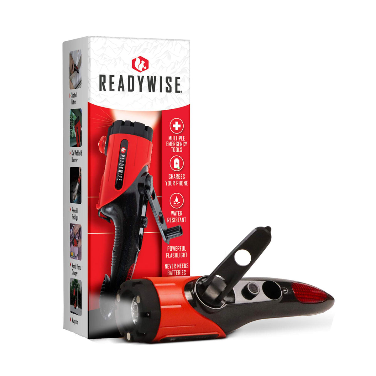 ReadyWise Multi-Functional Survival Flashlight - Tophatter Daily Deals