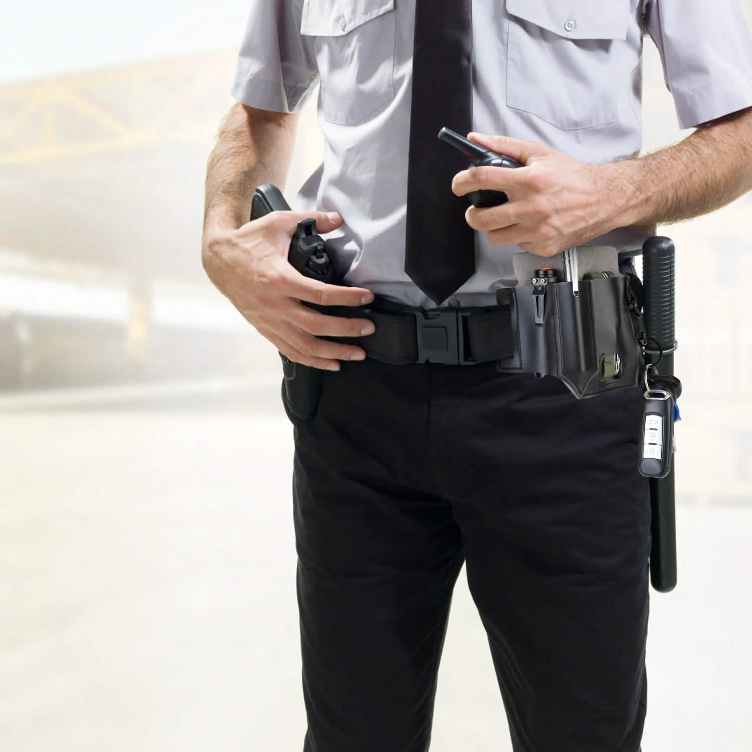 Multi-tool Sheath for Belt Leather EDC Pocket Organizer Everything Else - Tophatter Daily Deals