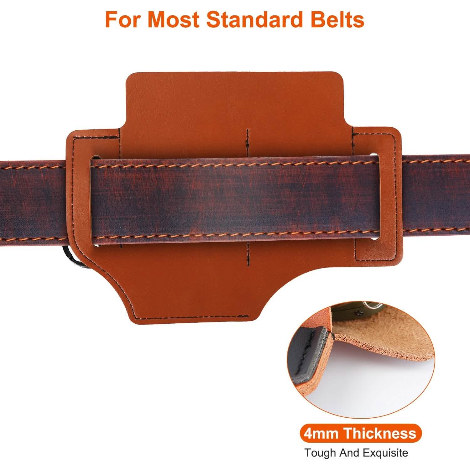 Multi-tool Sheath for Belt Leather EDC Pocket Organizer Everything Else - Tophatter Daily Deals