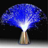 Multicolor LED Fiber Optic Light Lamp Indoor Lighting - Tophatter Daily Deals