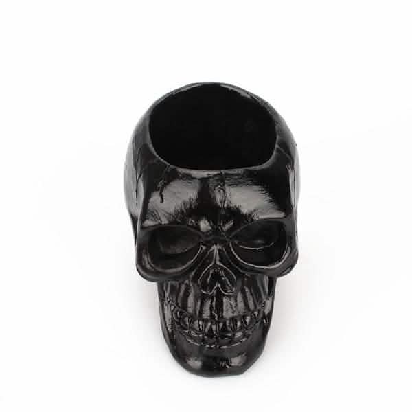 Multifunction Creative Skull Storage Stationery Holder Furniture & Decor - Tophatter Daily Deals