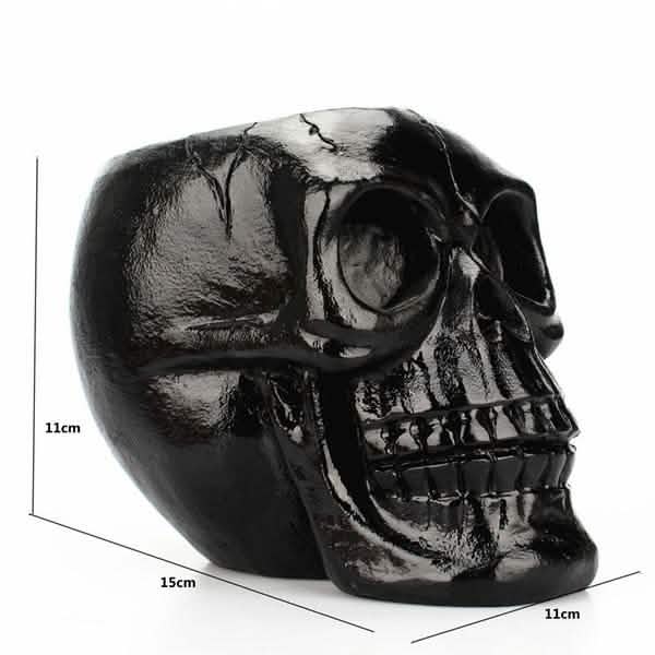 Multifunction Creative Skull Storage Stationery Holder Furniture & Decor - Tophatter Daily Deals